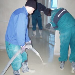Lité podlahy: anhydrit/cement