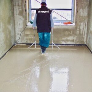 Lité podlahy: anhydrit/cement