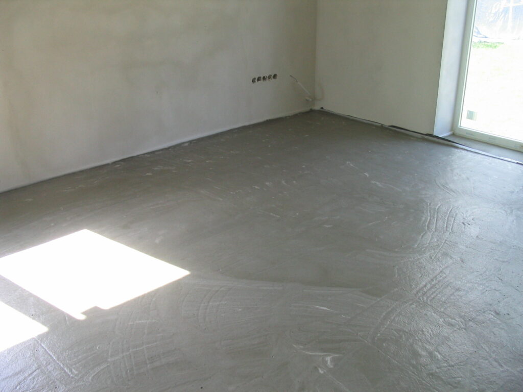 Pěnobeton Čeladná po betonáží 1